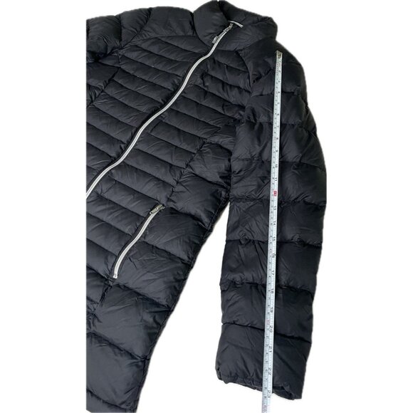 Athleta Goose Down Women’s Puffer Jacket Black M - Picture 8 of 10